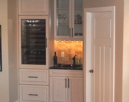 Kitchen built-ins installed by Refine Renovations